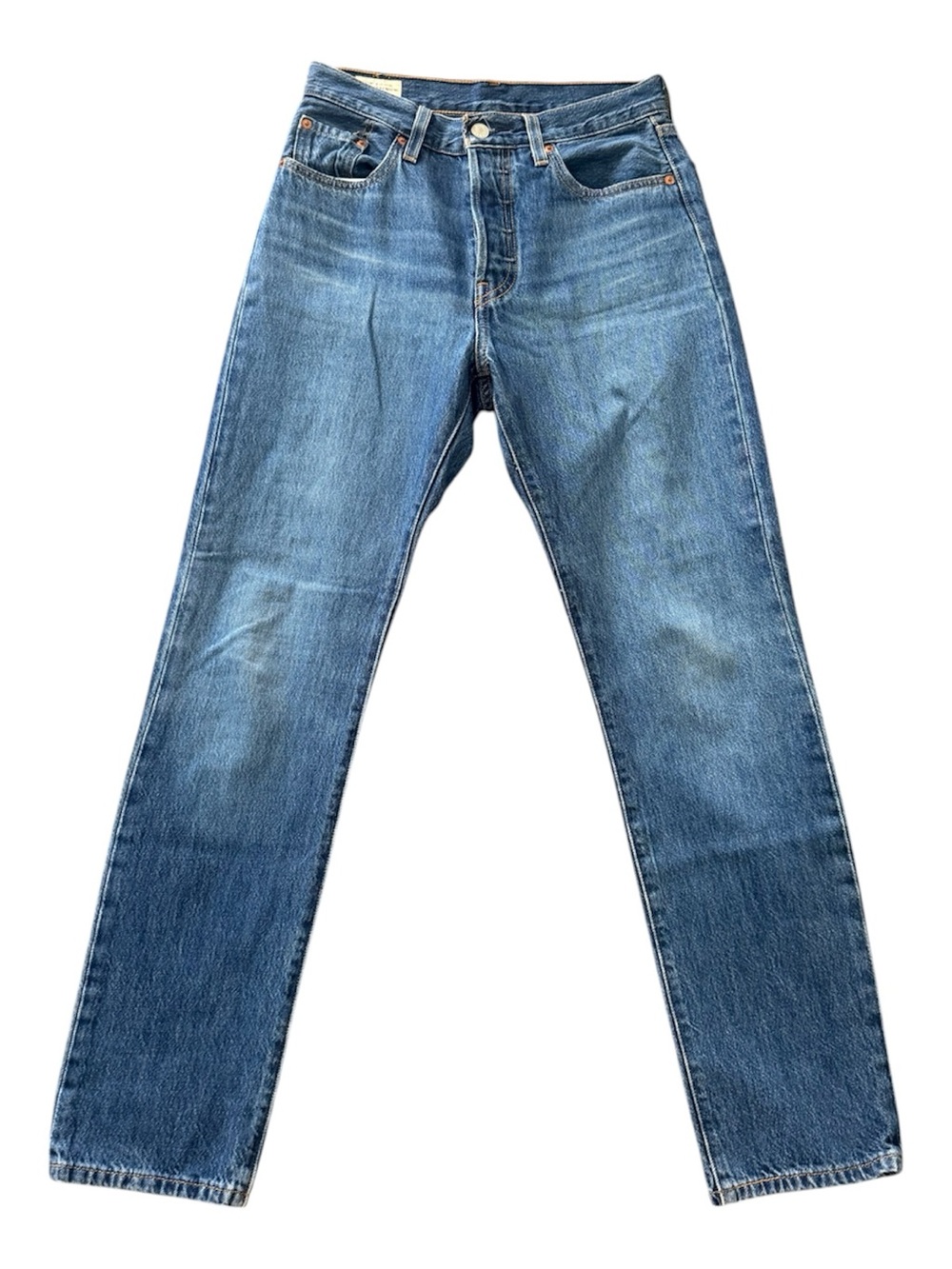 Levi's 501 Straight Leg Women's Jeans - Market Sixth Street wash 25x30